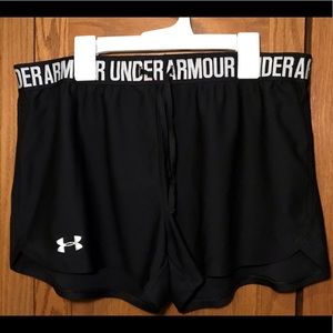 Black Under Amrour Shorts